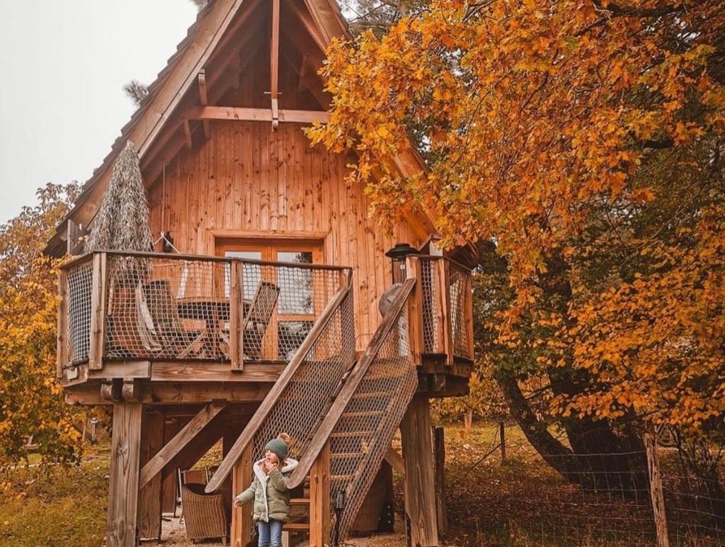 Ecolodge Beauregard Treigny Esterno foto
