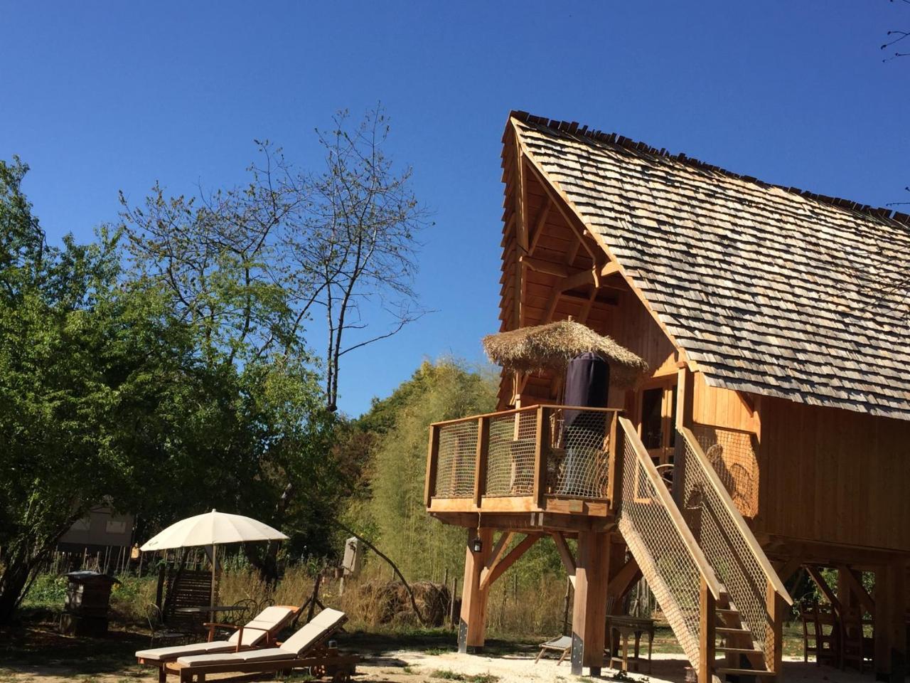 Ecolodge Beauregard Treigny Esterno foto